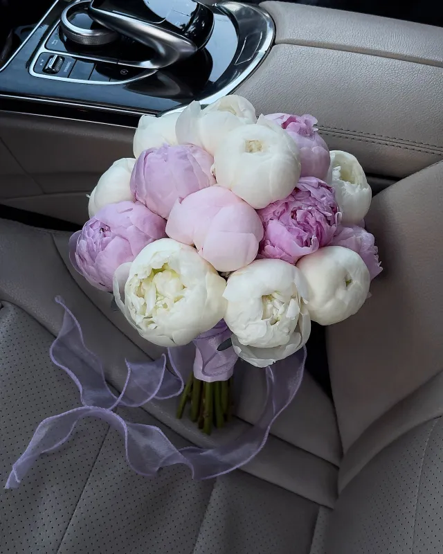 Soft Peony Bride