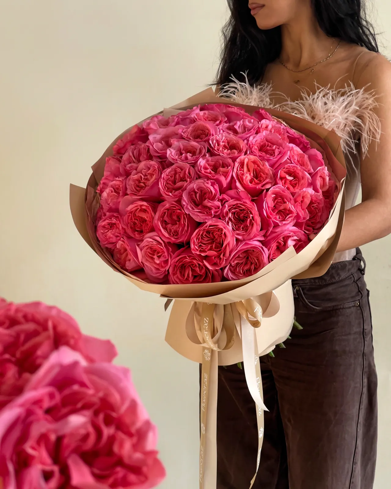 Pink Couture Roses (L)