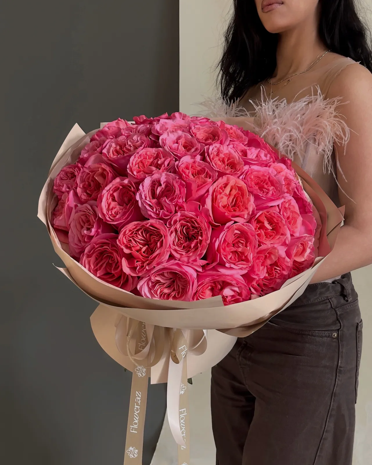 Pink Couture Roses (L)
