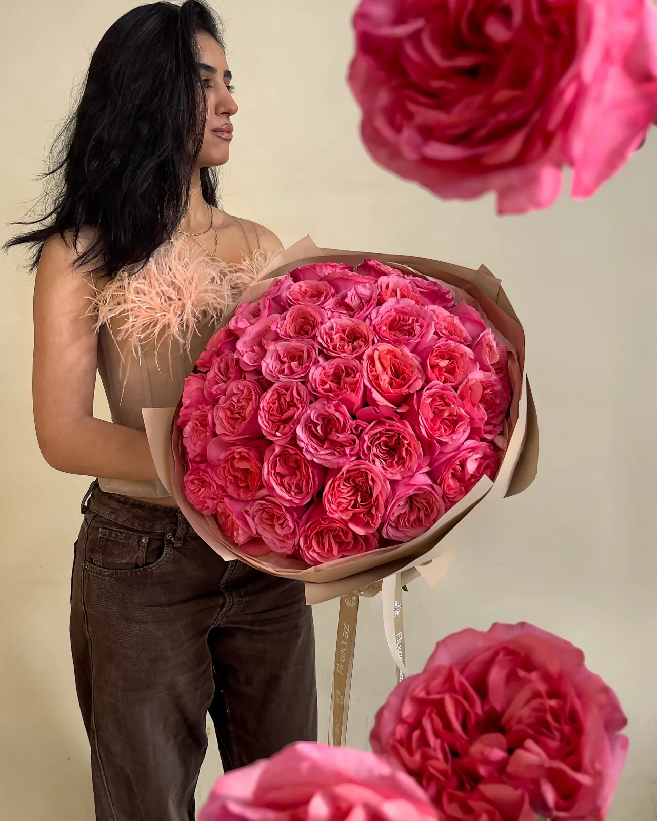 Pink Couture Roses (L)