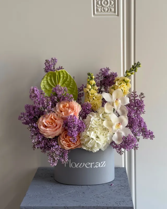 Lilac Garden Box – Премиальная композиция