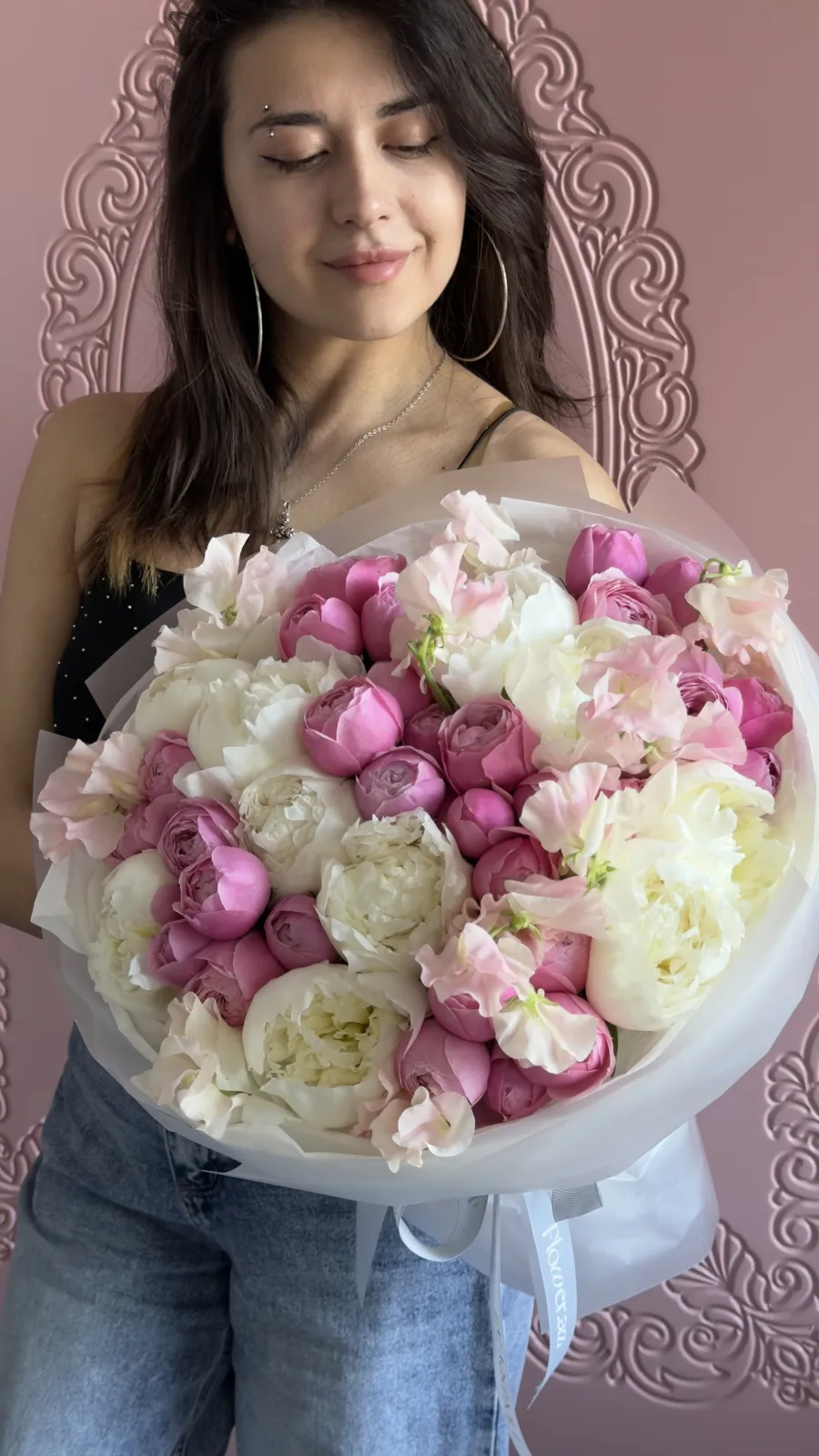 Silva Pink Garden Bouquet