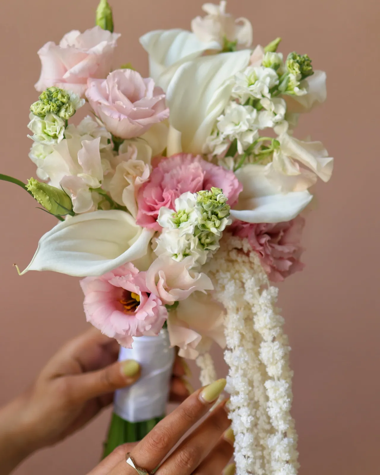 Ivory Cascade Bridal Bouquet