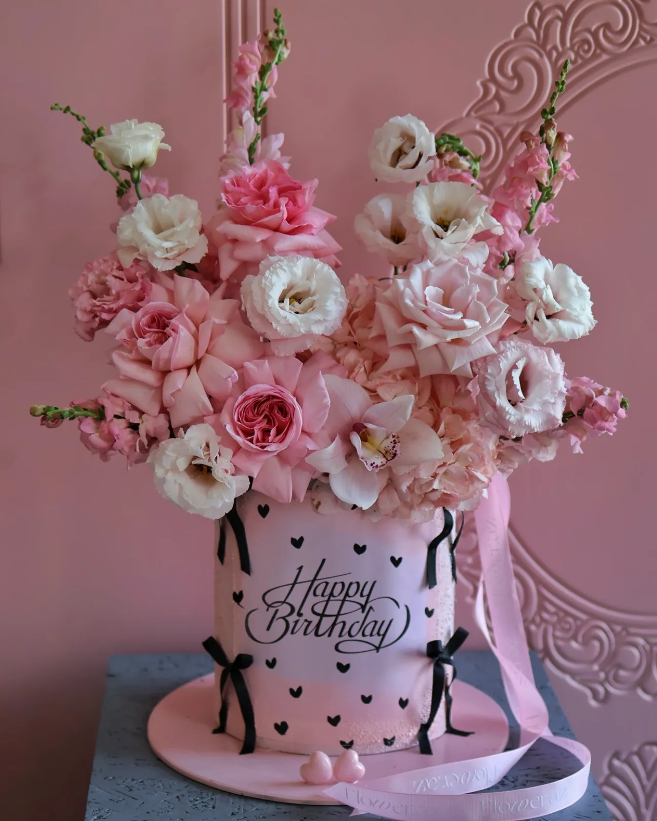 Happy Birthday Art Kompozisiyası