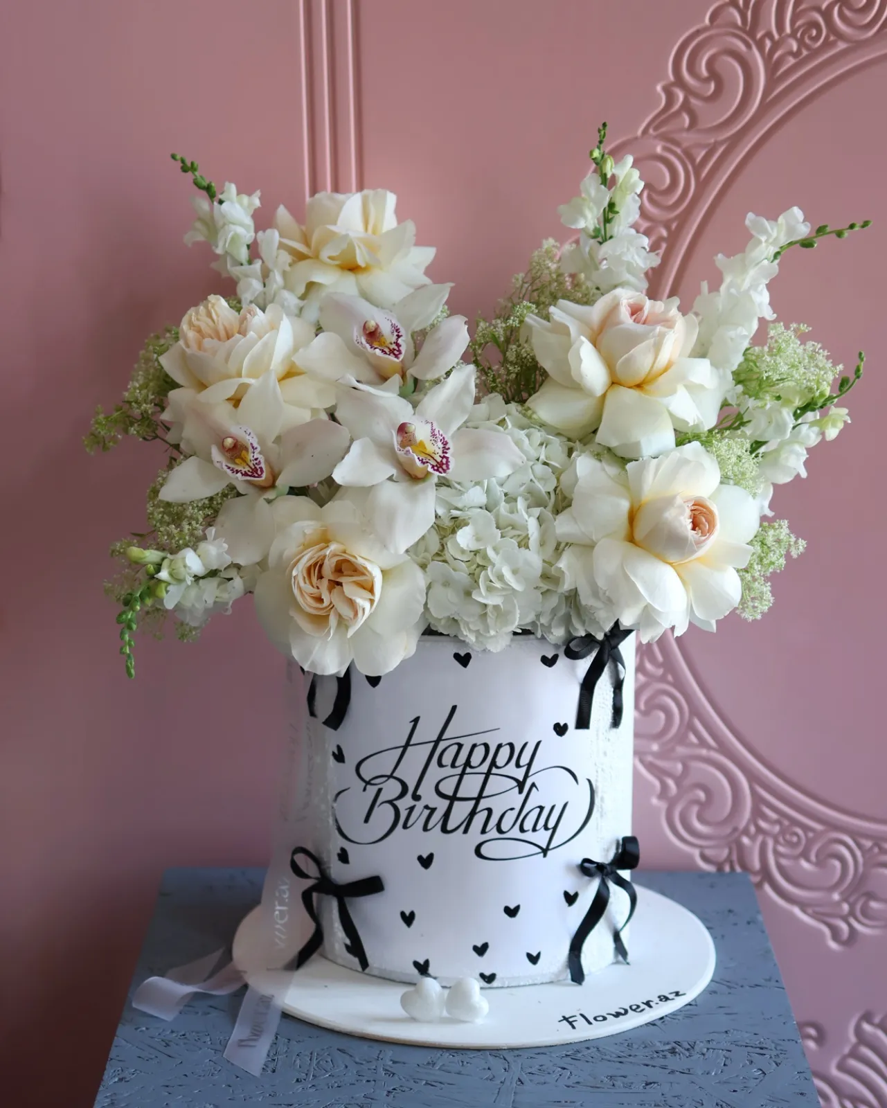Happy Birthday Art Kompozisiyası