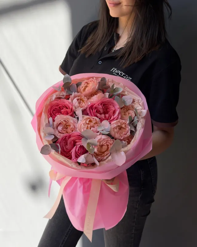 Премиальный букет Pink Garden