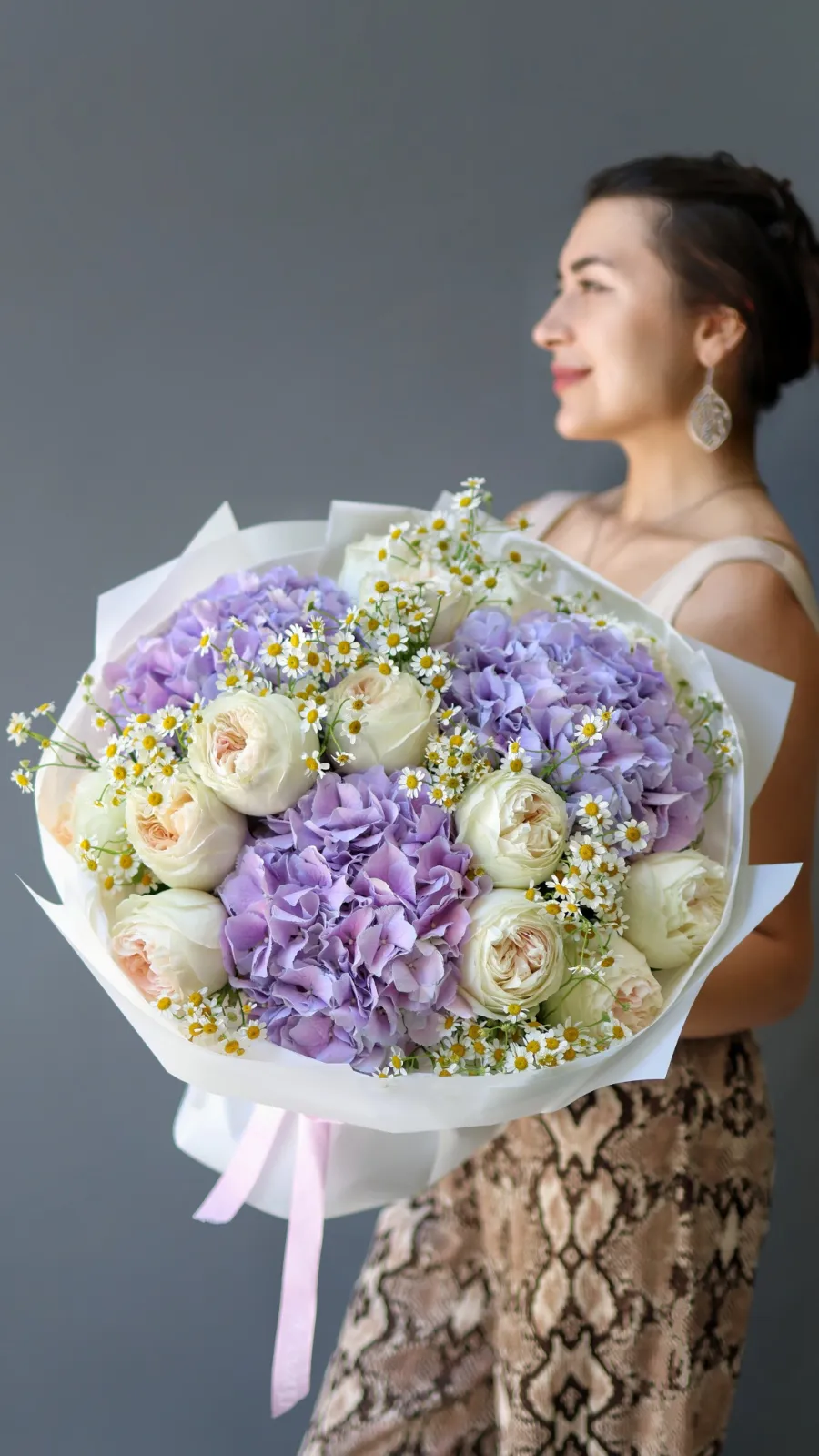 Lavanda Bağı Premium Buket