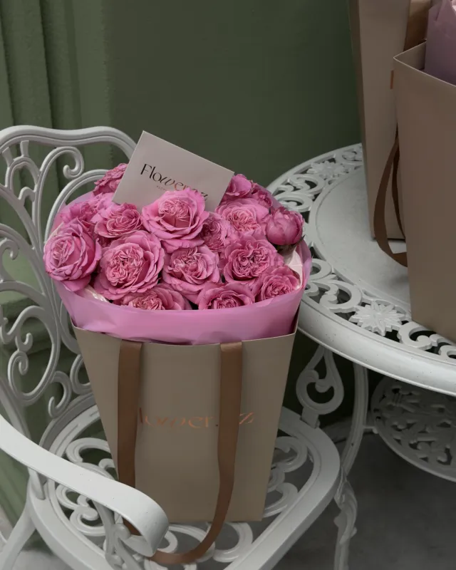 Премиальный букет «Passion Pink»