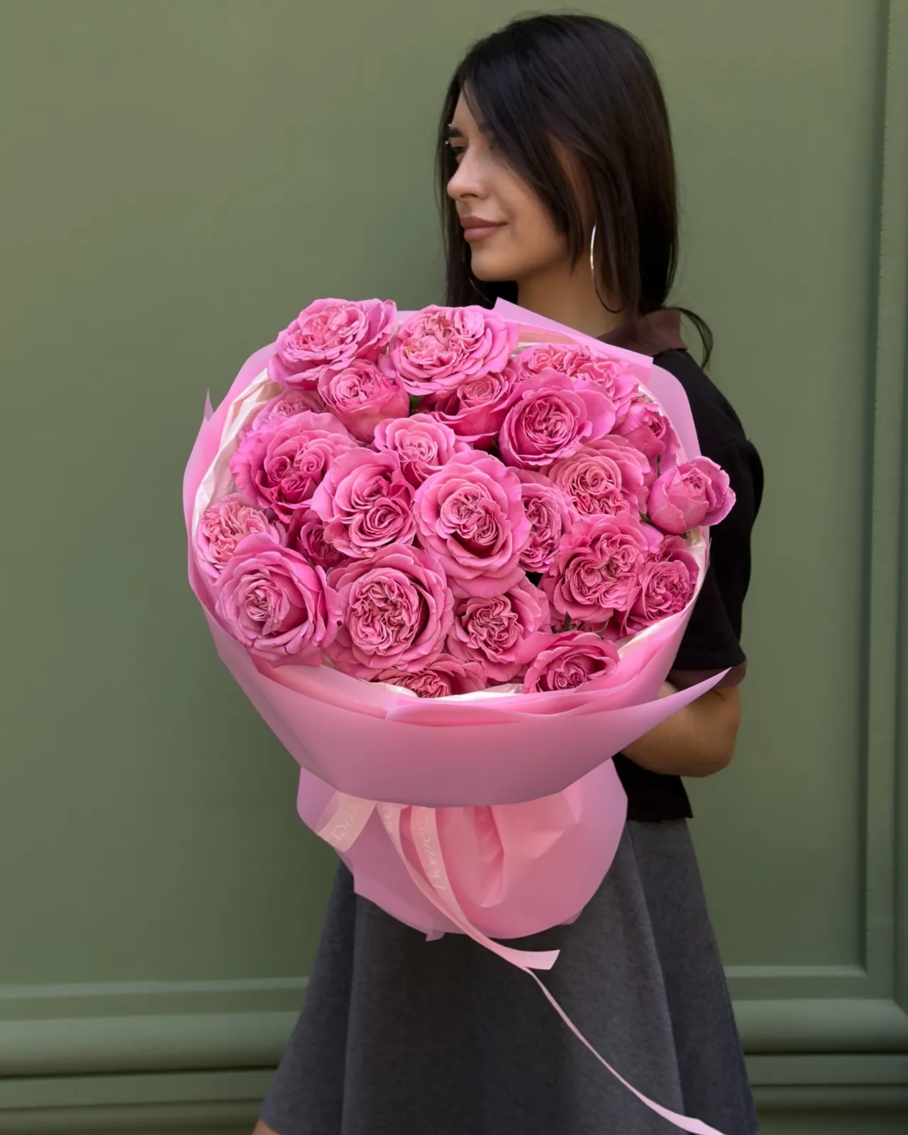 Премиальный букет «Passion Pink»