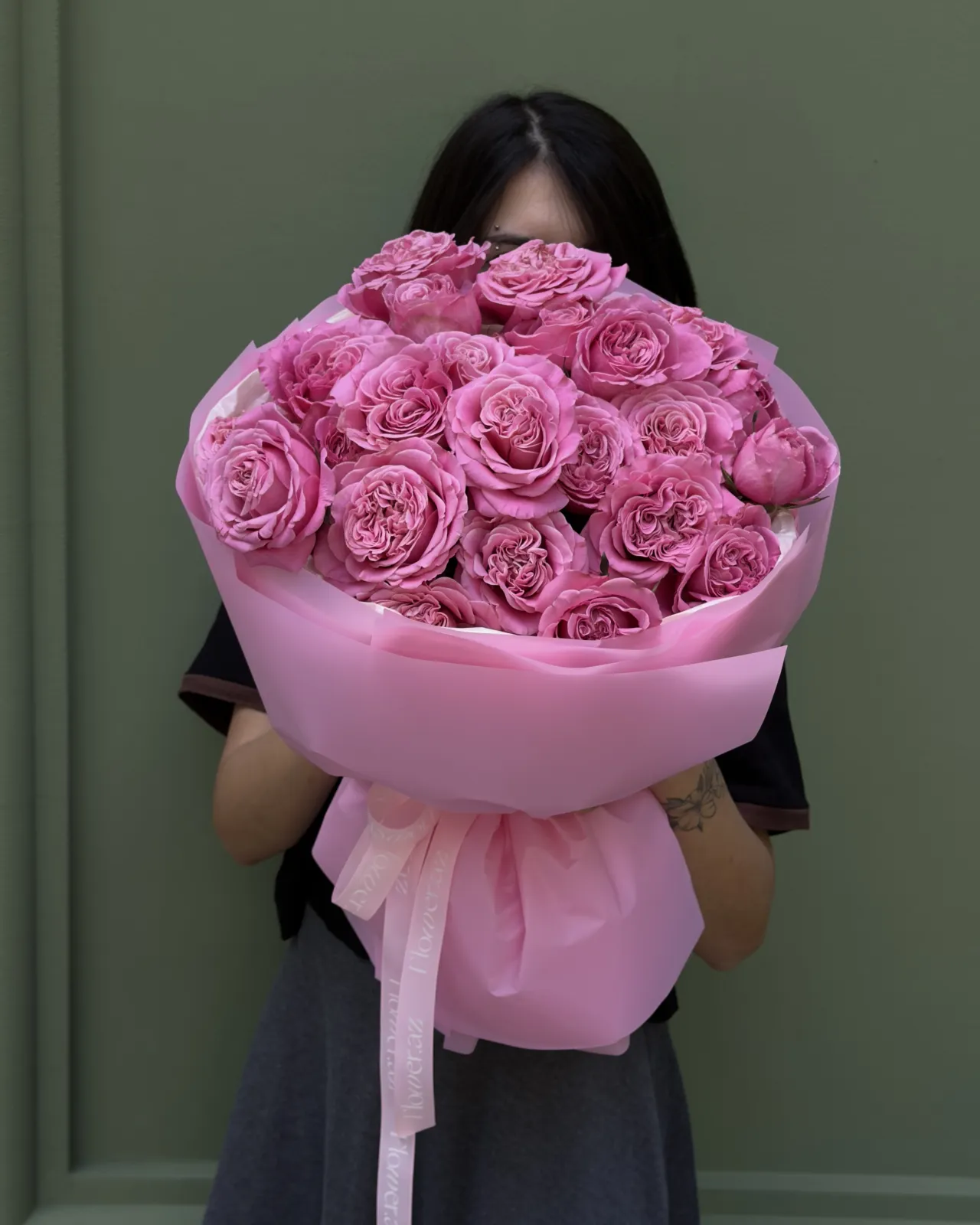 Премиальный букет «Passion Pink»
