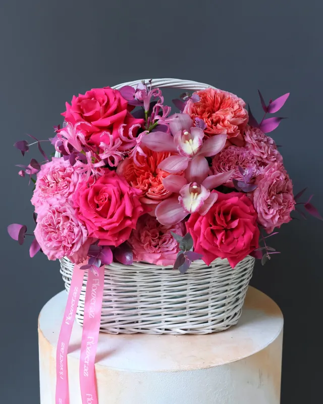 Pink Symphony Basket (S)